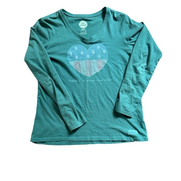 Life is Good Women’s Long Sleeved T Shirt Size Small
There’s No Place Like Roam - Picture 4 of 8